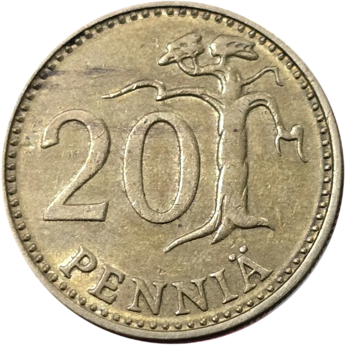 سکه فنلاند 20 پنیا فنلاند